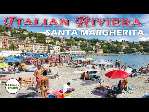 Santa Margherita Ligure, Italy – 4K HDR Walking Tour 🇮🇹
