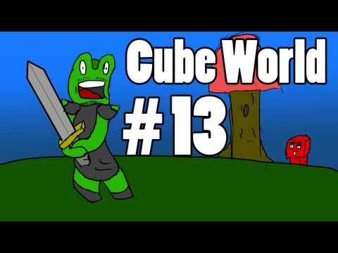 Cube World (Alpha) w/ Ridiculous Mischief Part 13 - Onto The Next Boss