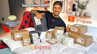 Comprei ISSO TUDO no TÉDIO DA MADRUGADA e tem Muita Coisa DAORA! 👍