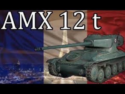 World of Tanks AMX 12t Malinovka