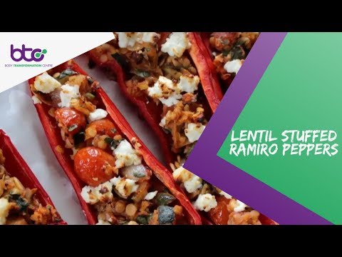 , title : 'Lentil Stuffed Ramiro Peppers recipe  | Body Transformation Centre Loughborough'