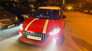 Modified Maruti Swift From Jodhpur | Swift Projector Headlights | Swift Audio Upgraded | Musafiraka