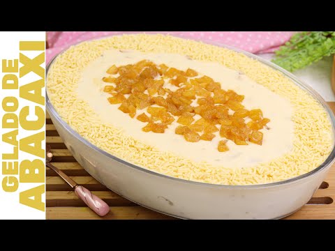 PINEAPPLE ICE CREAM WITHOUT GELATIN AND SUPER CREAMOUS! | EASY TO MAKE AND NO CUTTING! |