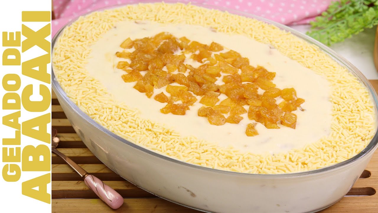 PINEAPPLE ICE CREAM WITHOUT GELATIN AND SUPER CREAMOUS! | EASY TO MAKE AND NO CUTTING! |