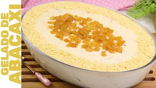 PINEAPPLE ICE CREAM WITHOUT GELATIN AND SUPER CREAMOUS! | EASY TO MAKE AND NO CUTTING! |