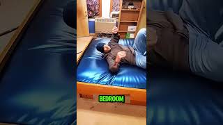 Look water bed really crazy and coolest bed in this place