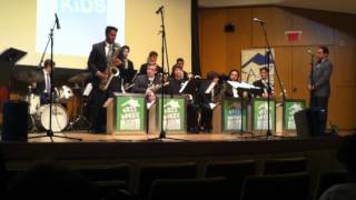Jazz House Kids Big Band Plays Duke Ellington's Cotton Tail (Ben Webster Tenor Soli)