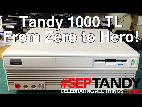 How to configure a Tandy 1000TL
