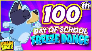 100th Day of School 💯 Would You Rather 💯 Freeze Dance for Kids 💯 Brain Break 💯 Just Dance 💯 GoNoodle