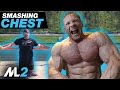Superset Chest Challenge - Resistance-Band Workout Day 25 - Daily Home Workout