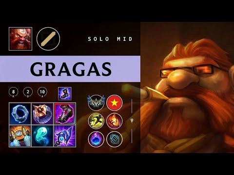 Gragas Mid vs Orianna - VN Challenger Patch 26.01