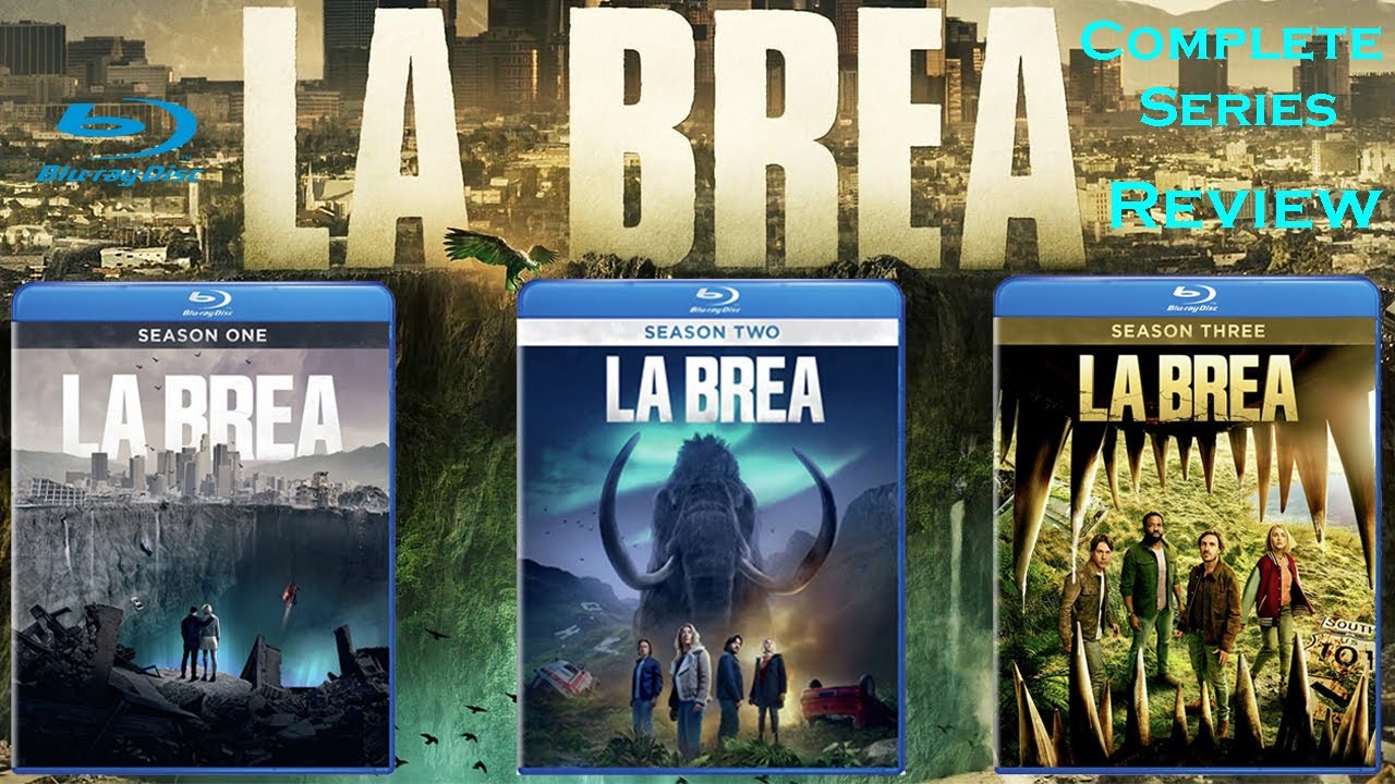 La Brea Season 1 to Season 3 on Blu Ray The Complete Series (Review) (Natalie Zea, Eoin Macken)