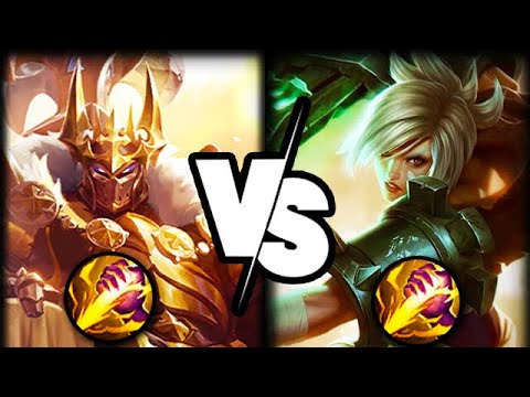 MORDEKAISER JUNGLE MEETS RIVEN JUNGLE IN RANKED - WHAT???