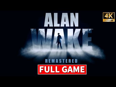 ALAN WAKE REMASTERED - PS5 Walkthrough FULL GAME (4K 60FPS) No Commentary