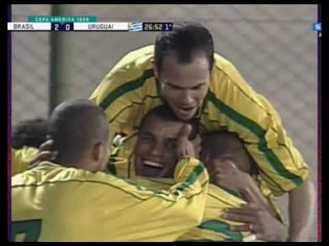 18/08/1999 Copa America Final BRAZIL v URUGUAY