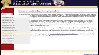 Free Criminal Background Check In Virginia (Arrest and Criminal Records Check)
