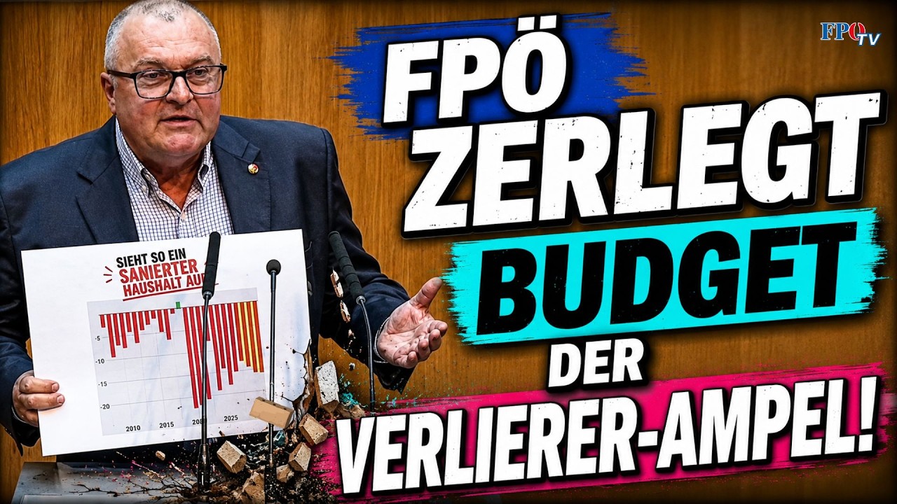 Arnold Schiefer zerlegt das Budget der Verlierer-Ampel!