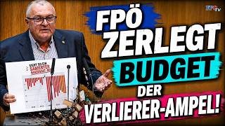 Arnold Schiefer zerlegt das Budget der Verlierer-Ampel!