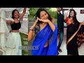 Sharanya Turadi Tamil Tv Actress Hot Saree Dance