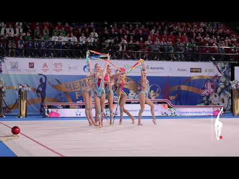 Russian National Group 2 - 3 ribbons 2 balls AA Russian Championships 2023