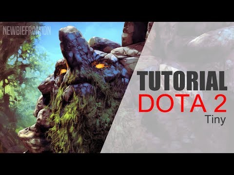 🔥 TUTORIAL TINY DOTA 2 PATCH 7.07b RAMPAGE