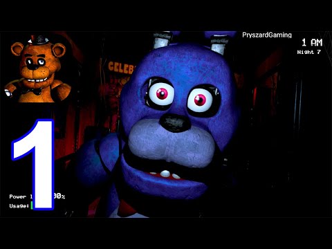 Five Nights at Freddy's - Gameplay Walkthrough Part 1 Full Game Night 1-7, Custom Night