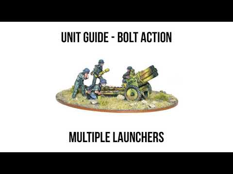 Multiple Launcher - Bolt Action Unit Guide