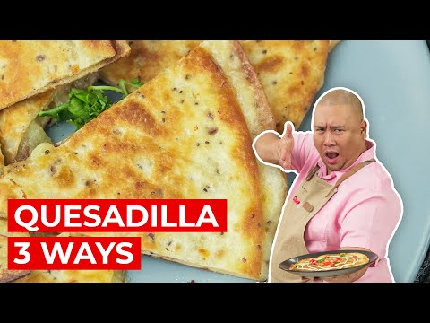 Easy Quesadillas 3 Ways | SIMPOL | CHEF TATUNG