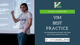 Vim Tricks Live Coding auf Deutsch mit Daniel Siepmann