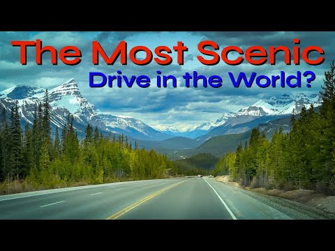 Is This The Most Scenic Road In The World? Canada's ICEFIELDS PARKWAY, a must see destination drive!