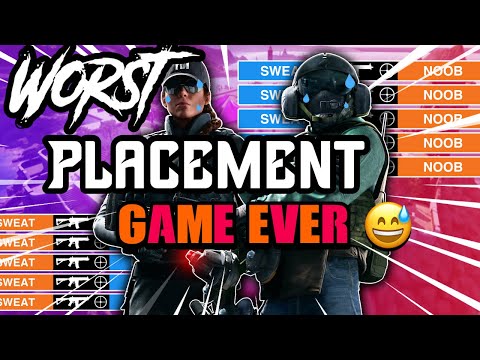 Worst Placement Game Ever