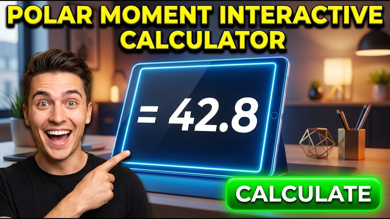 Polar Moment Interactive Calculator