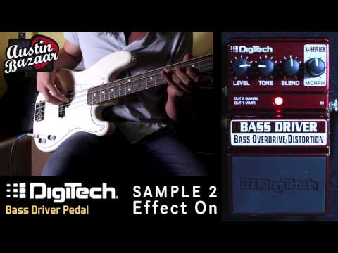 X-Series Bass Driver Overdrive/Distortion by DigiTech | RockBoard