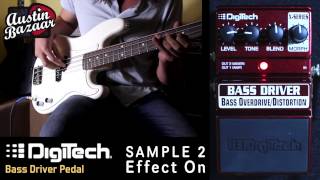 Video thumbnail for Digitech X-Series XBD BASS DRIVER Distortion pedal demo by Austin Bazaar