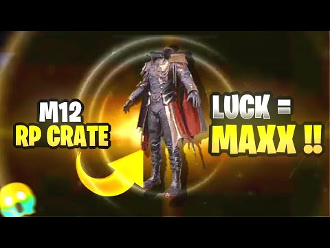 Finally Got Red Commander Set❤️ | M12 Rp crate opening Pubg mobile | Bgmi