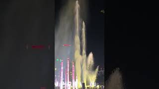 베트남 호치민 1군 쇼핑몰 분수쑈