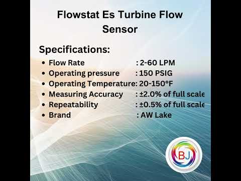 Flowstat Es Turbine Flow Sensor