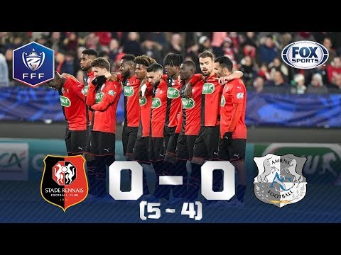 O ATUAL CAMPEÃO SEGUE NA BRIGA! Veja os melhores momentos de Rennes 0 (5) x (4) 0 Amiens