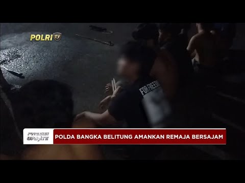 PRESISI UPDATE : POLDA BANGKA BELITUNG TANGKAP REMAJA BAWA SAJAM 27/02/2024 18.00