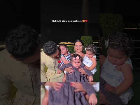 Such an adorable family 💕 #rubinadilaik #shorts #love #trending