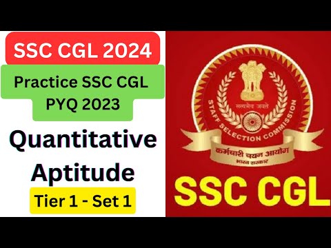 SSC CGL Quant PYQ Tier 1