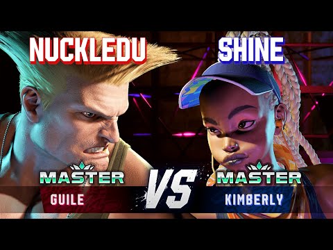 SF6 ▰ NUCKLEDU (Guile) vs SHINE (Kimberly) ▰ High Level Gameplay