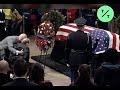 Bob Dole Salutes Bush in Emotional Moment