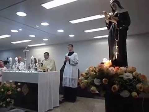 MISSA EM LOUVOR A SANTA RITA DE CÁSSIA   BENÇÃO DAS ROSAS   22 05 2014