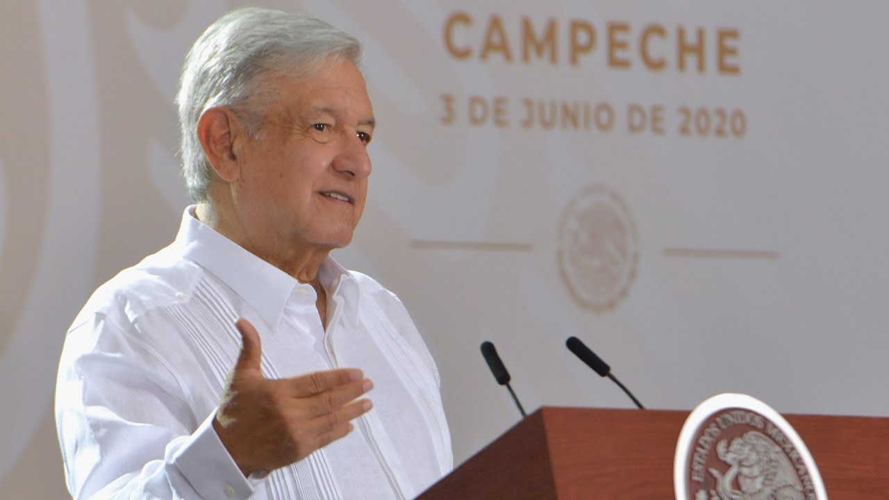 Mañanera de AMLO del 3 de junio de 2020