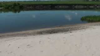 preview picture of video 'Пляж на реке Дон у деревни Медовка'