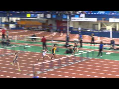 (UALBANY Track and Field) Womens 60m Hurdles Pentathlon heat 2