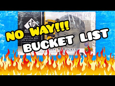 2004-05 (!!) Upper Deck SP Authentic Hockey Hobby Box Break | HOF AUTOS (2020)