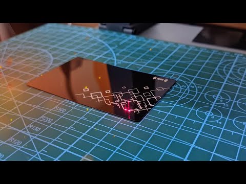 EvoMetallic Aluminium | Custom Engraved NFC Metal Business Card – Full Digital Name Card Solution