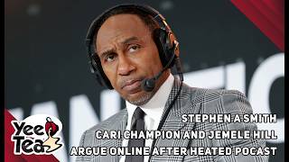 Stephen A. Smith, Cari Champion, and Jemele Hill Argue Online After Heated Podcast + More